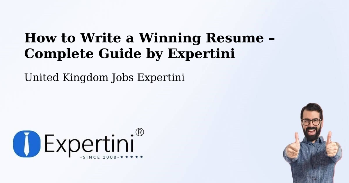 Resume Writing Guide for Job Seekers – Coningsby - Coningsby, United Kingdom Jobs Expertini